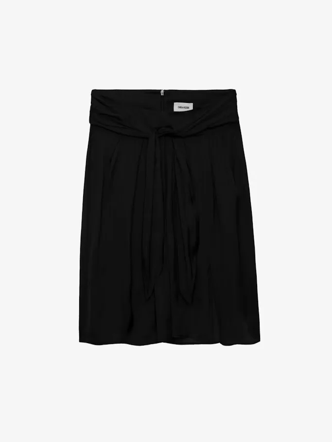 Joji Satin Skirt by Zadig & Voltaire