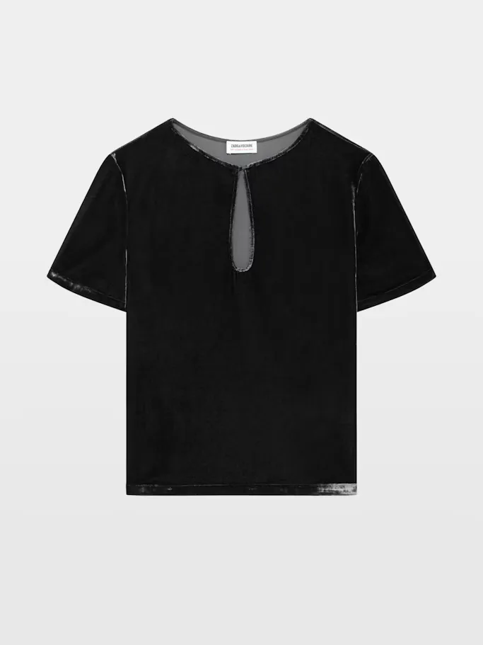 Tchai Velvet Top by Zadig & Voltaire