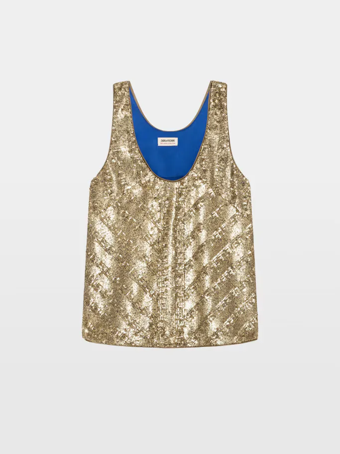 Tarys Sequin Top by Zadig & Voltaire