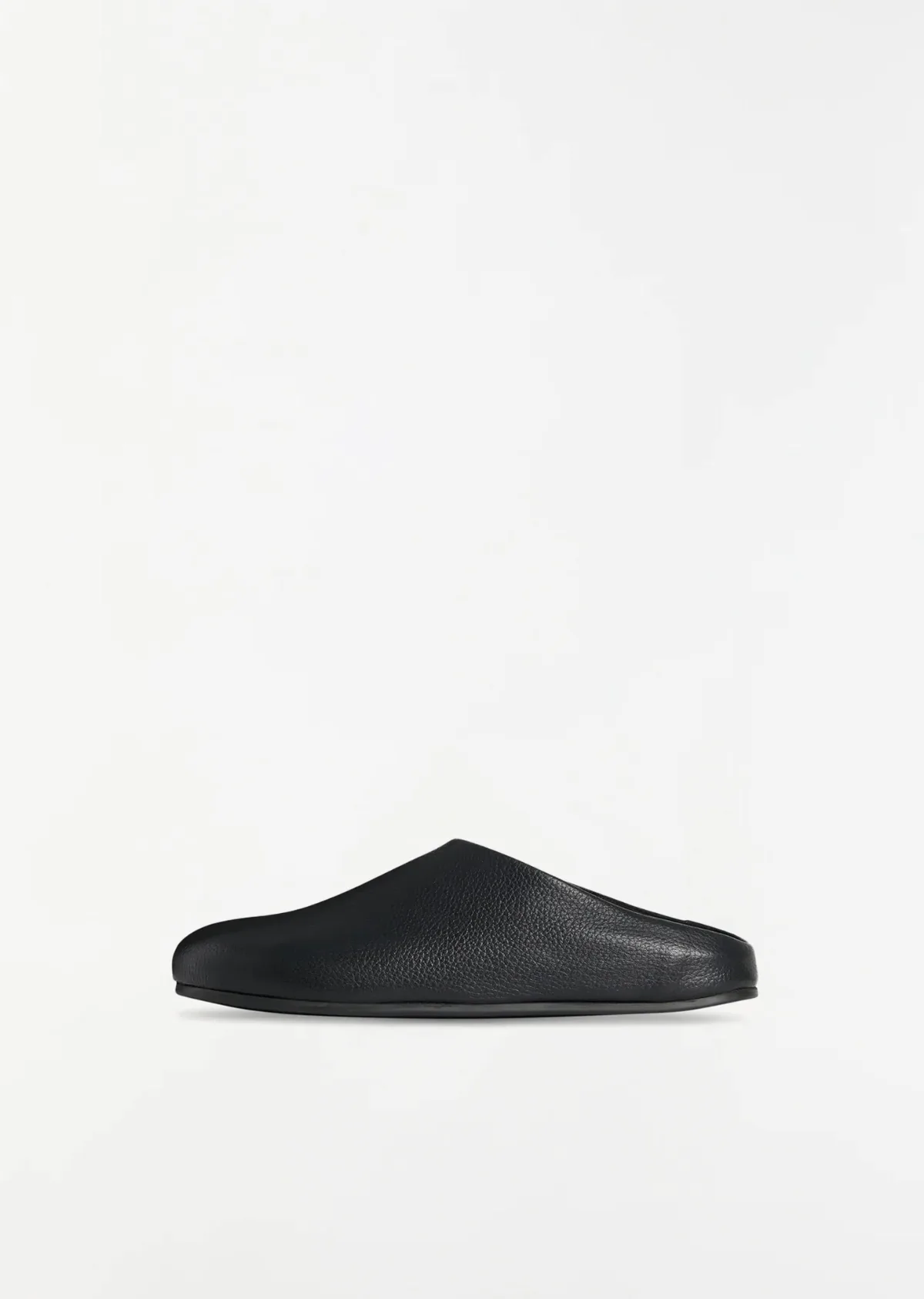 Hudson Leather Slide by The Row