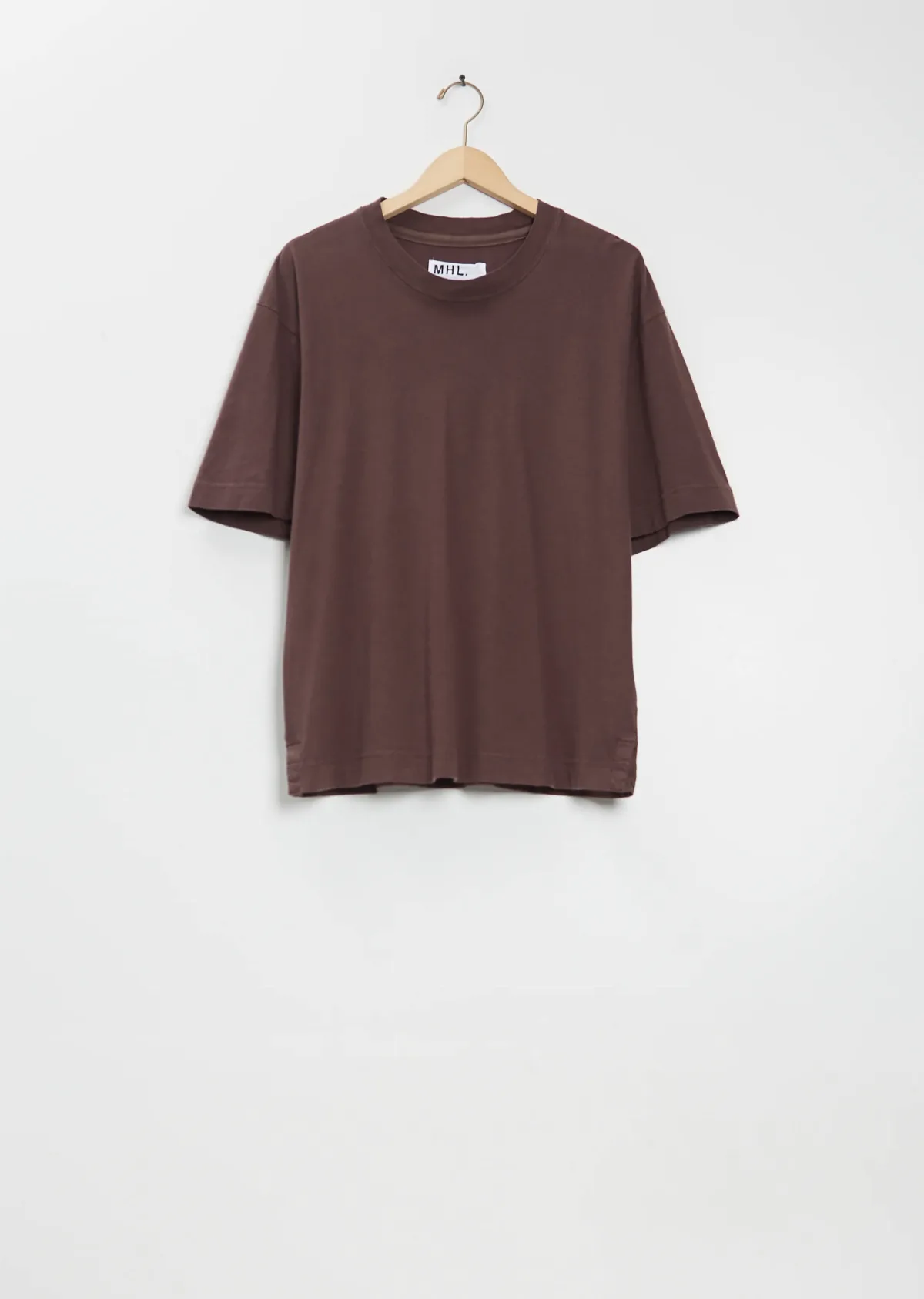 Simple Cotton Linen T-Shirt by Mhl by Margaret Howell Men