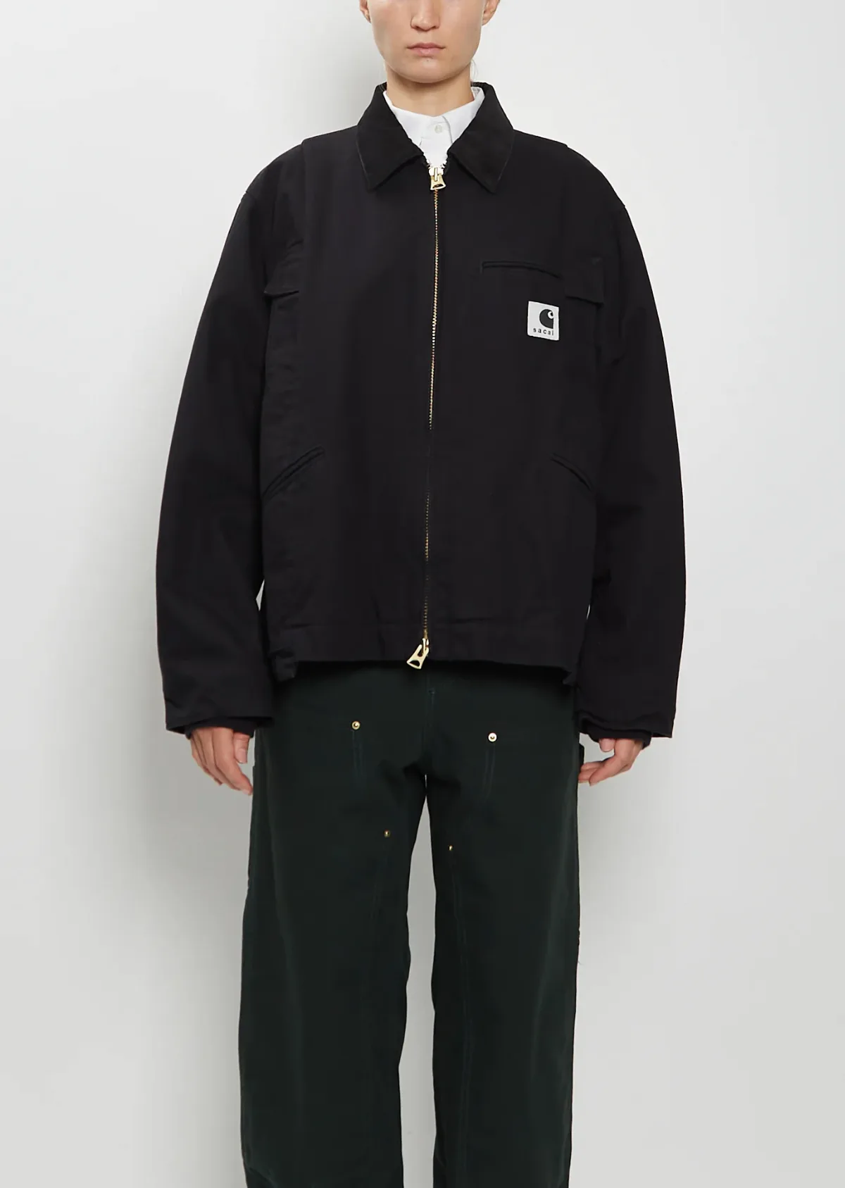 Sacai x Carhartt WIP Washed Cotton Canvas Duck Jacket by Sacai
