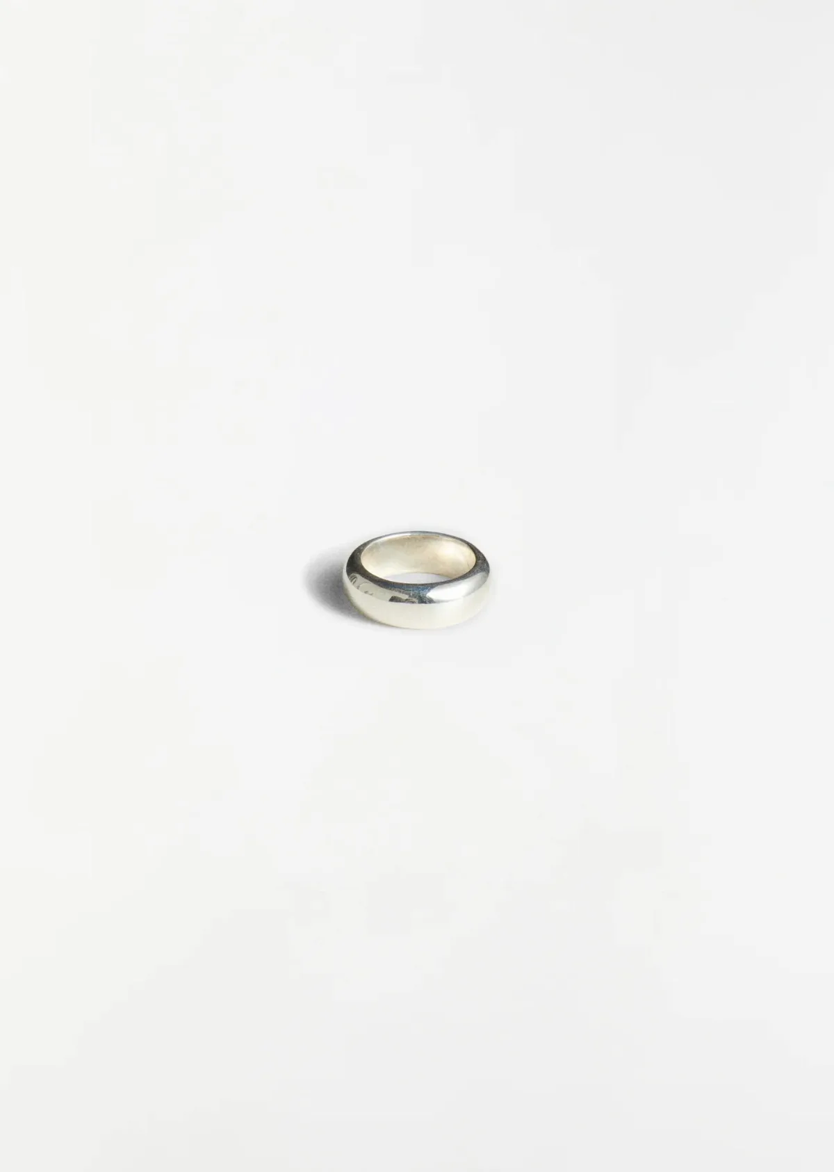 Bagel Ring Sterling Silver by Sophie Buhai Men