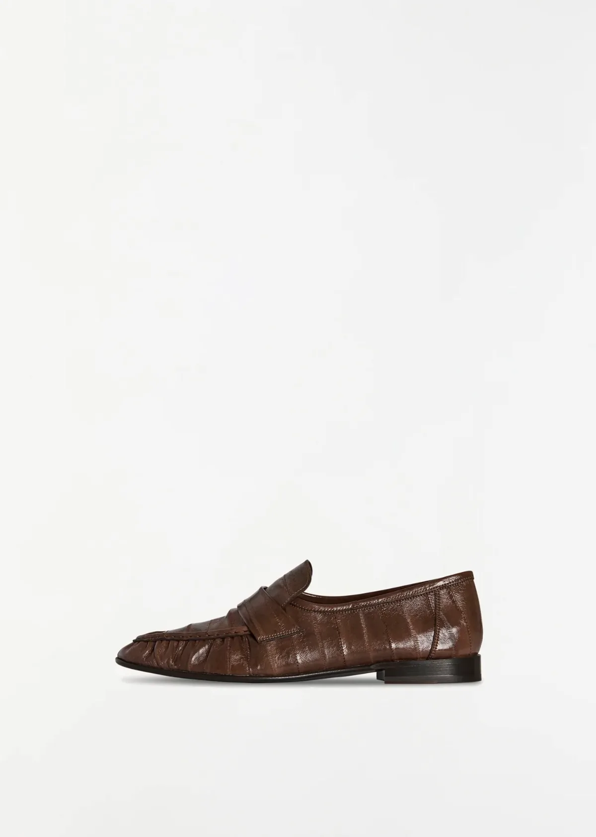 Soft Eel Leather Loafer by The Row
