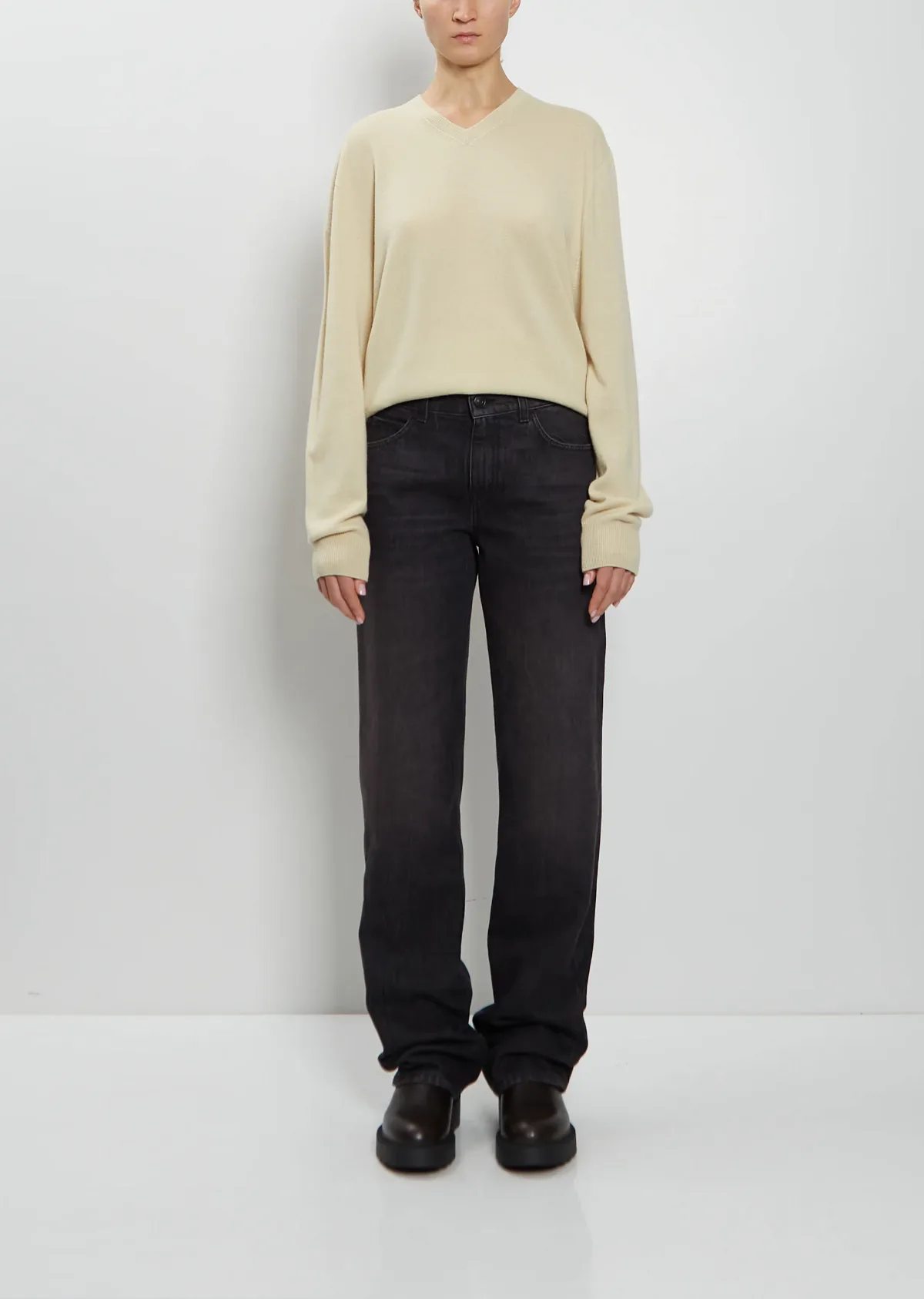 Carlyl Cotton Jean by The Row