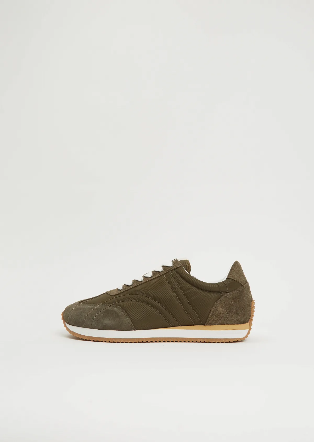 Sport Suede Panels Sneakers by Totême