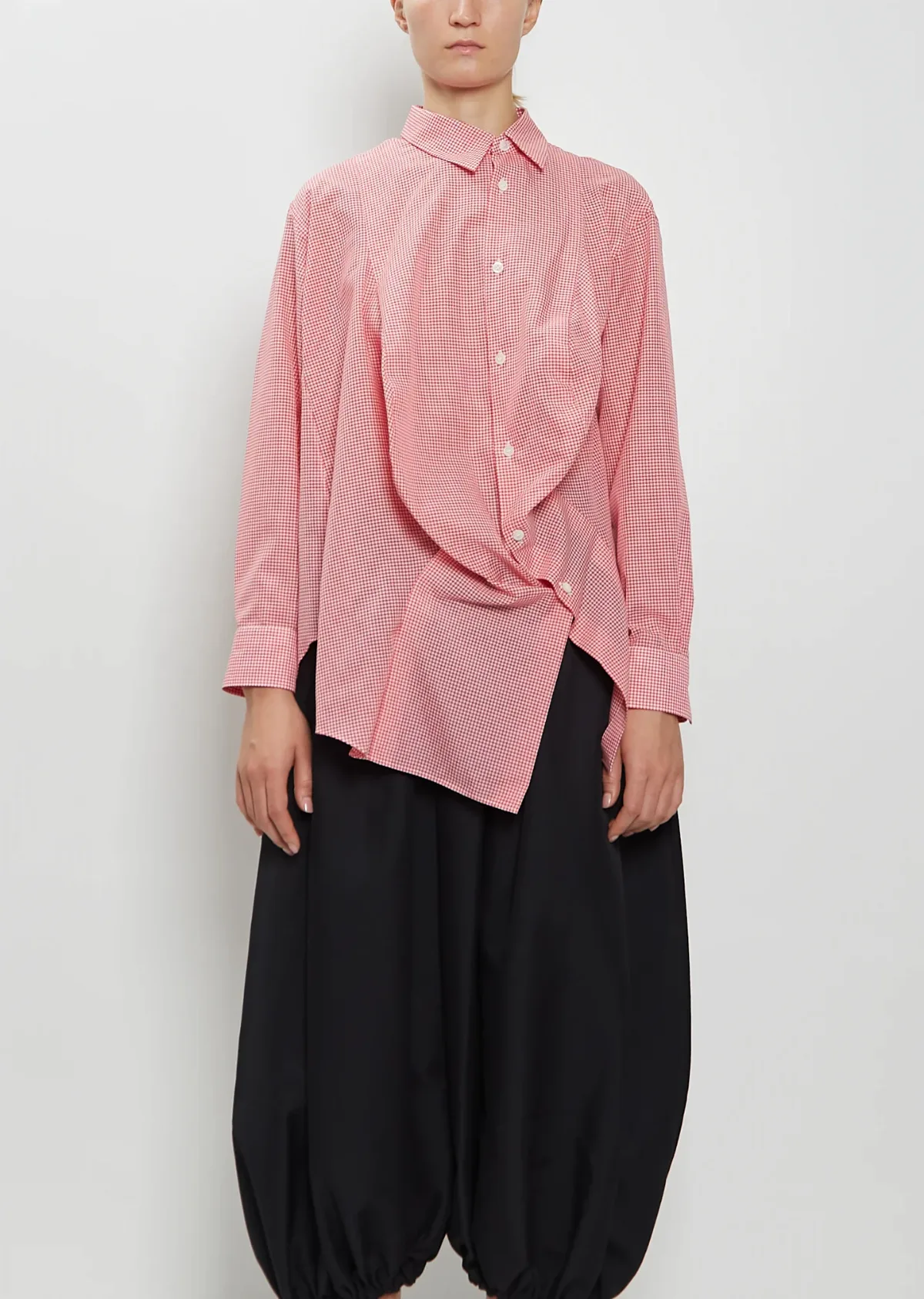 Comme Des Garçons Asymmetric Lightweight Shirt by Comme des Garçons