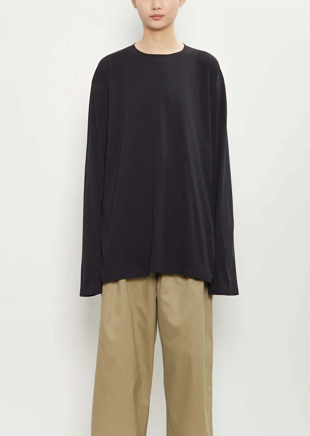 Toledo Cotton Long Sleeve T-Shirt by Sofie Dhoore