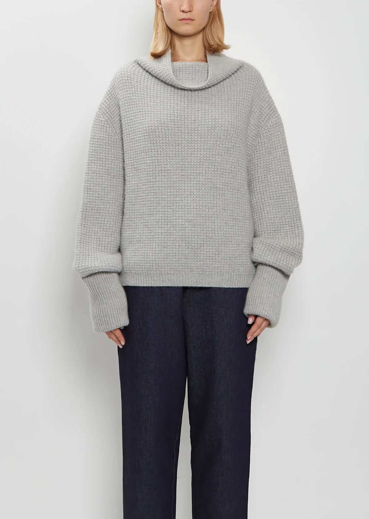 Kimono Sleeve Cashmere Sweater by Duan