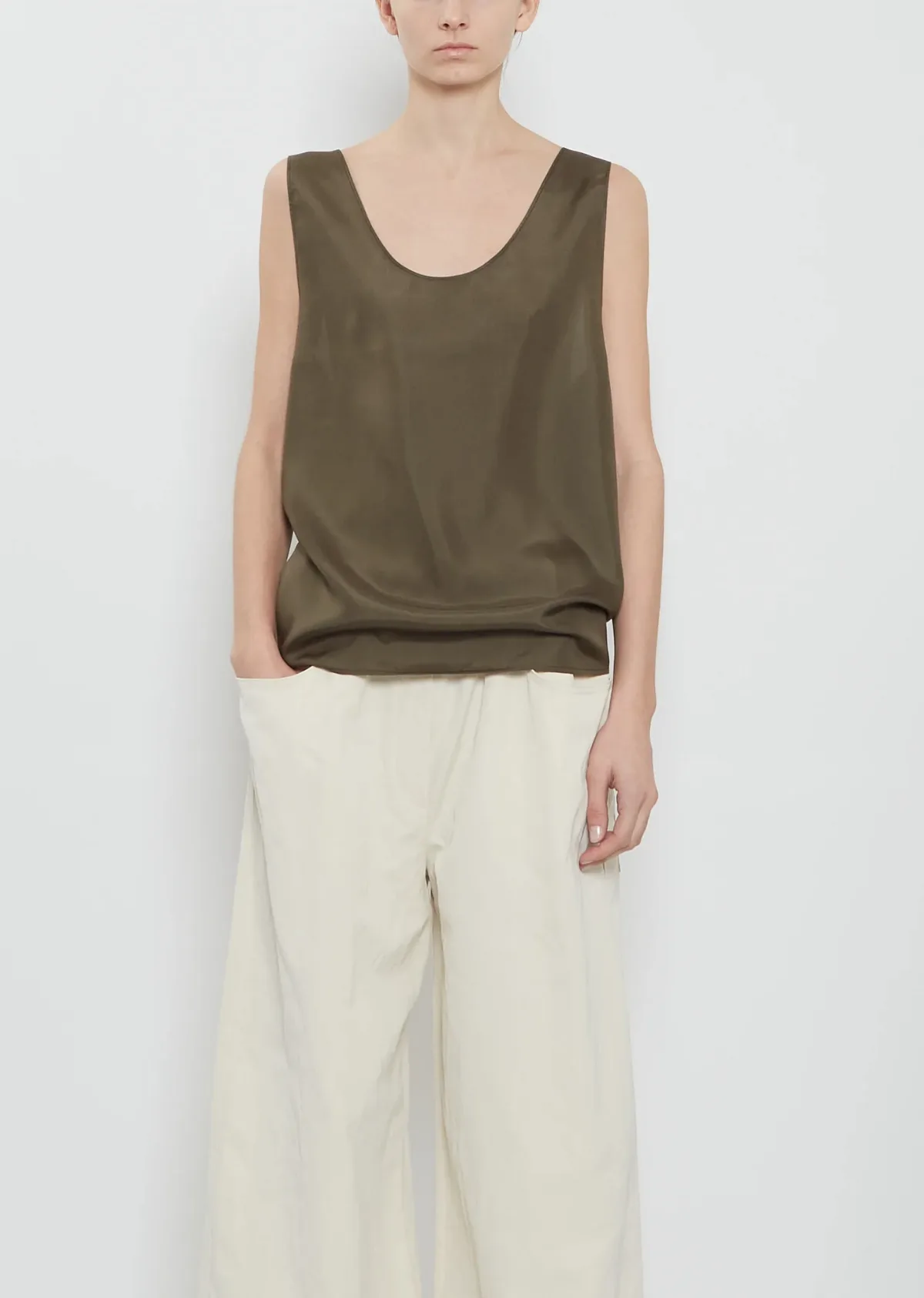 Perfect Silk Tank by Ter Et Bantine