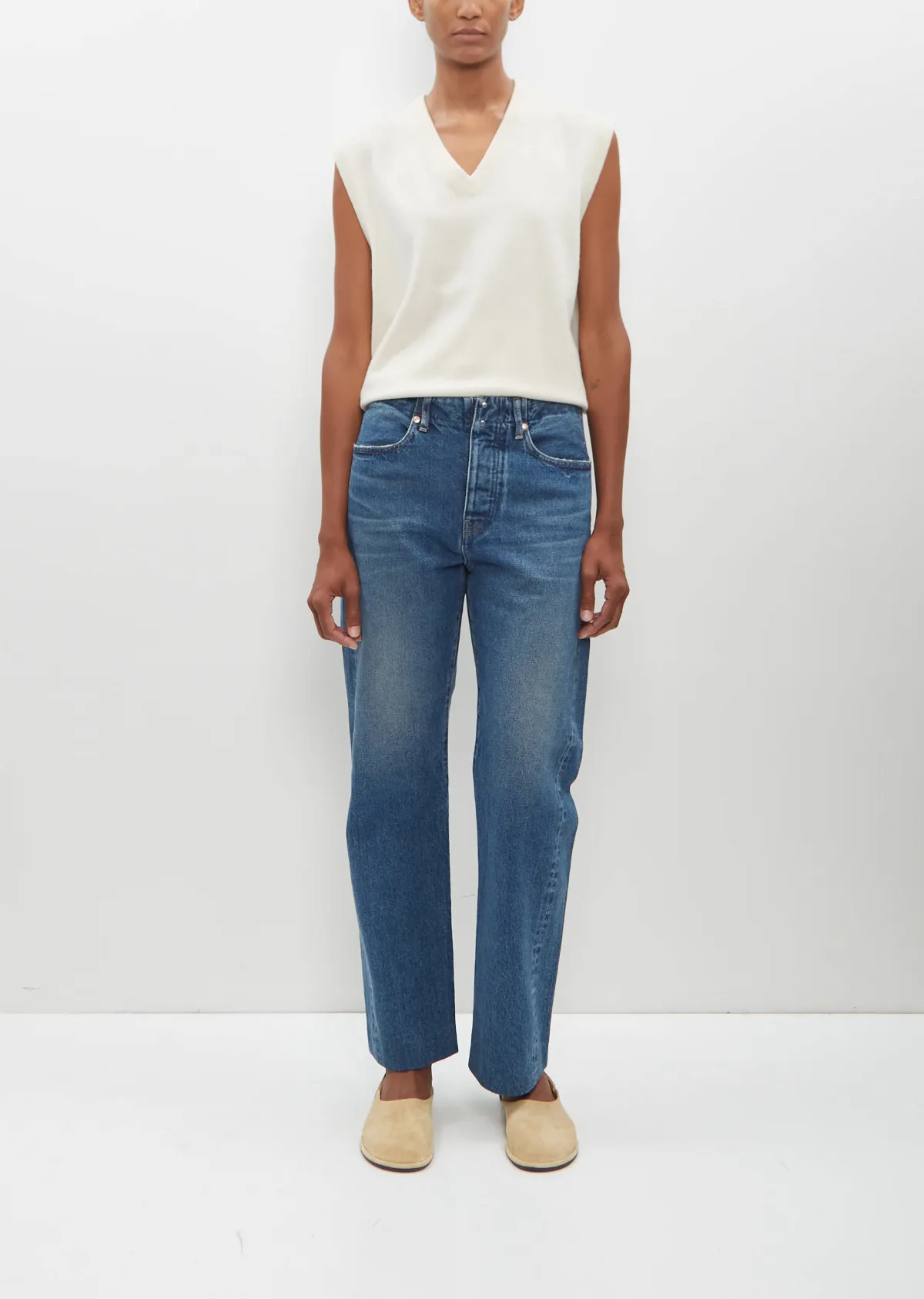Straight Jeans by Tanaka