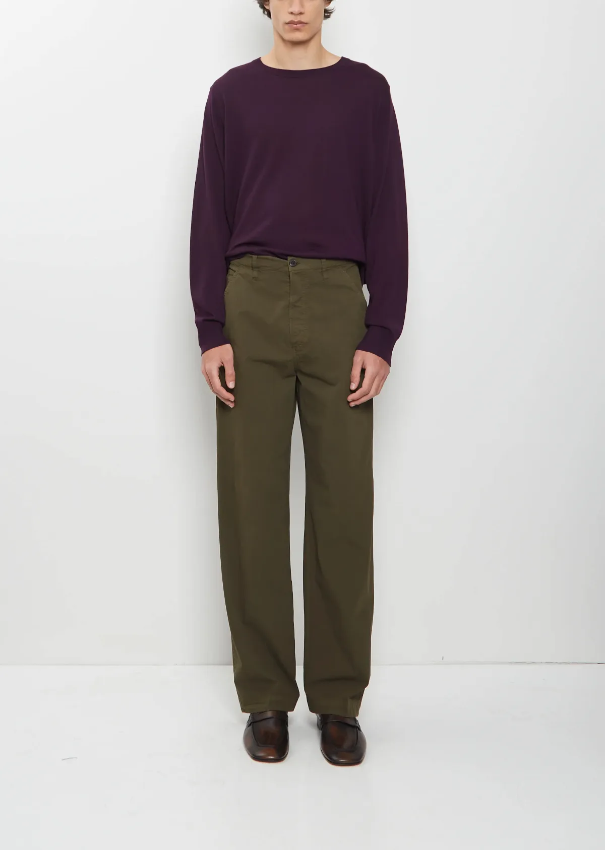 Pickerbys Stretch Cotton Pants by Dries Van Noten