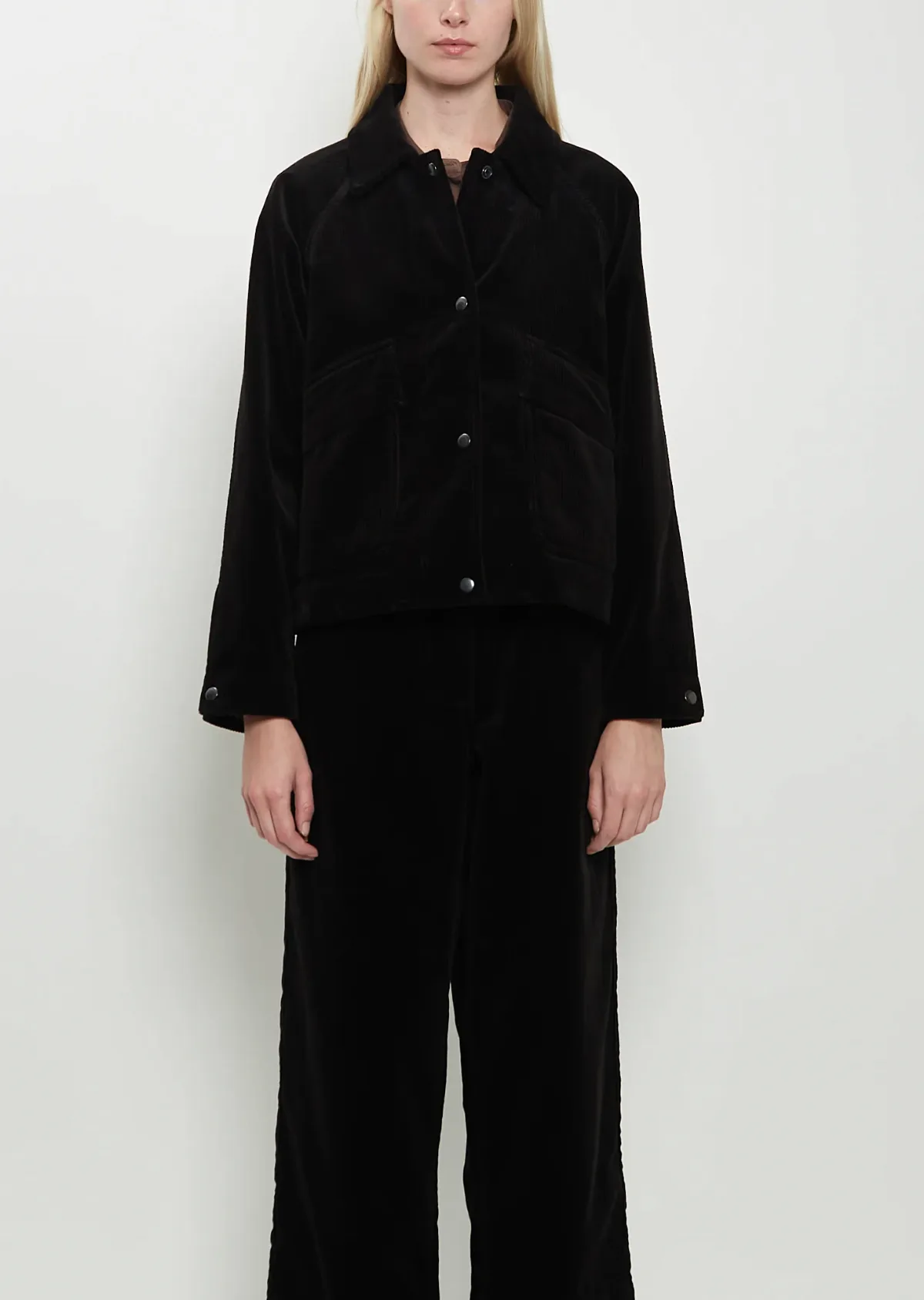 MHL by Margaret Howell Raglan Cotton Work Jacket by Mhl by Margaret Howell
