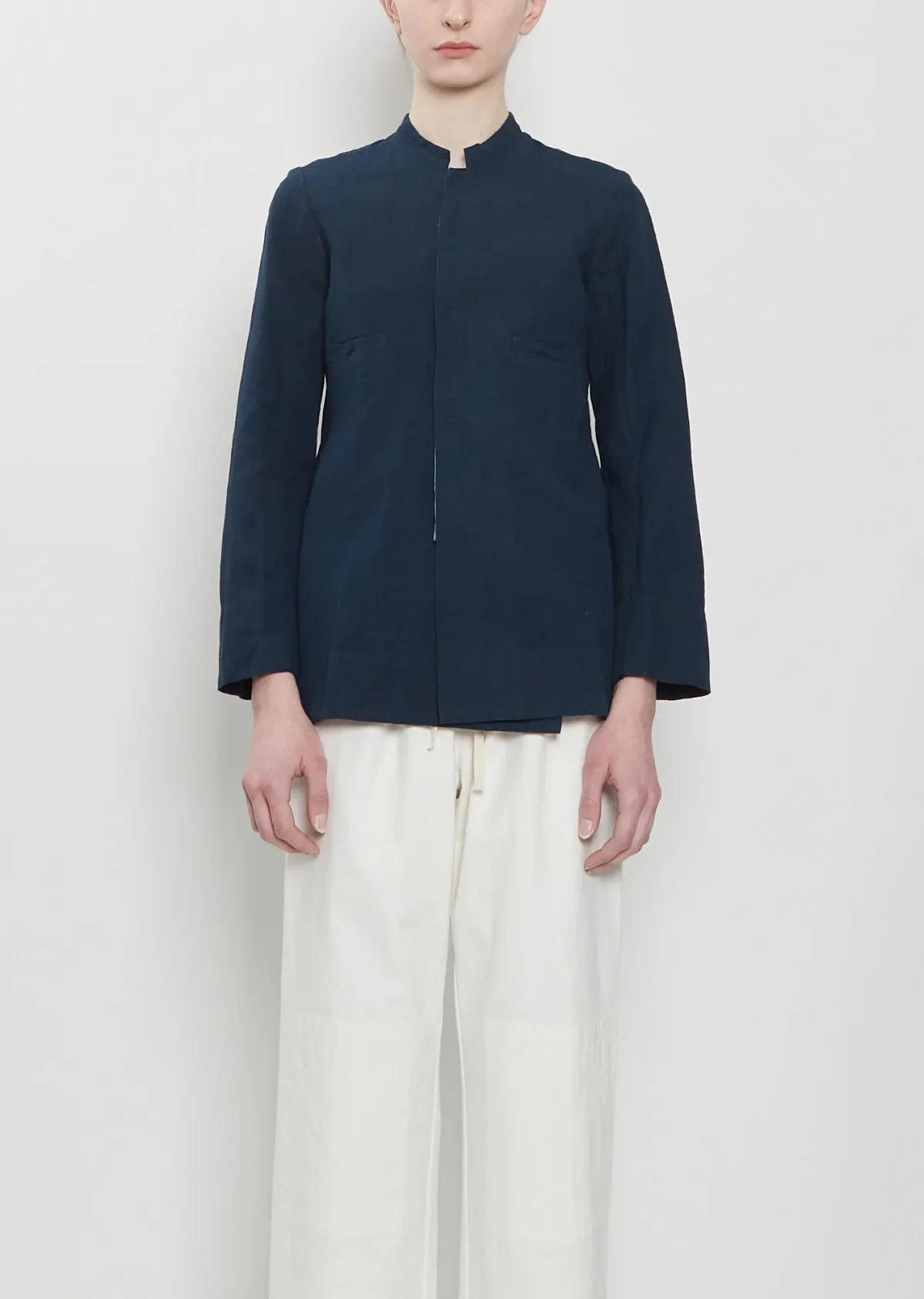 Heirloom Cotton Linen Indian Jacket by Dosa