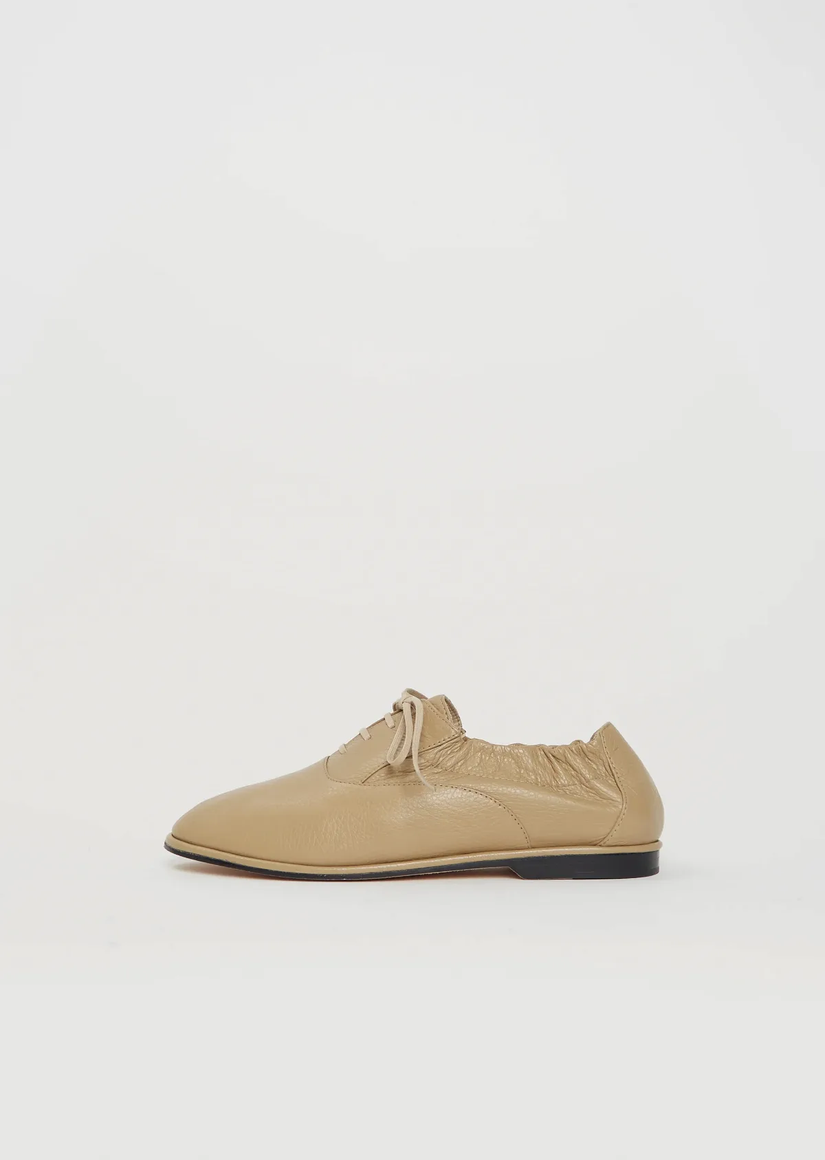 Soft Banded Leather Oxford by Lauren Manoogian