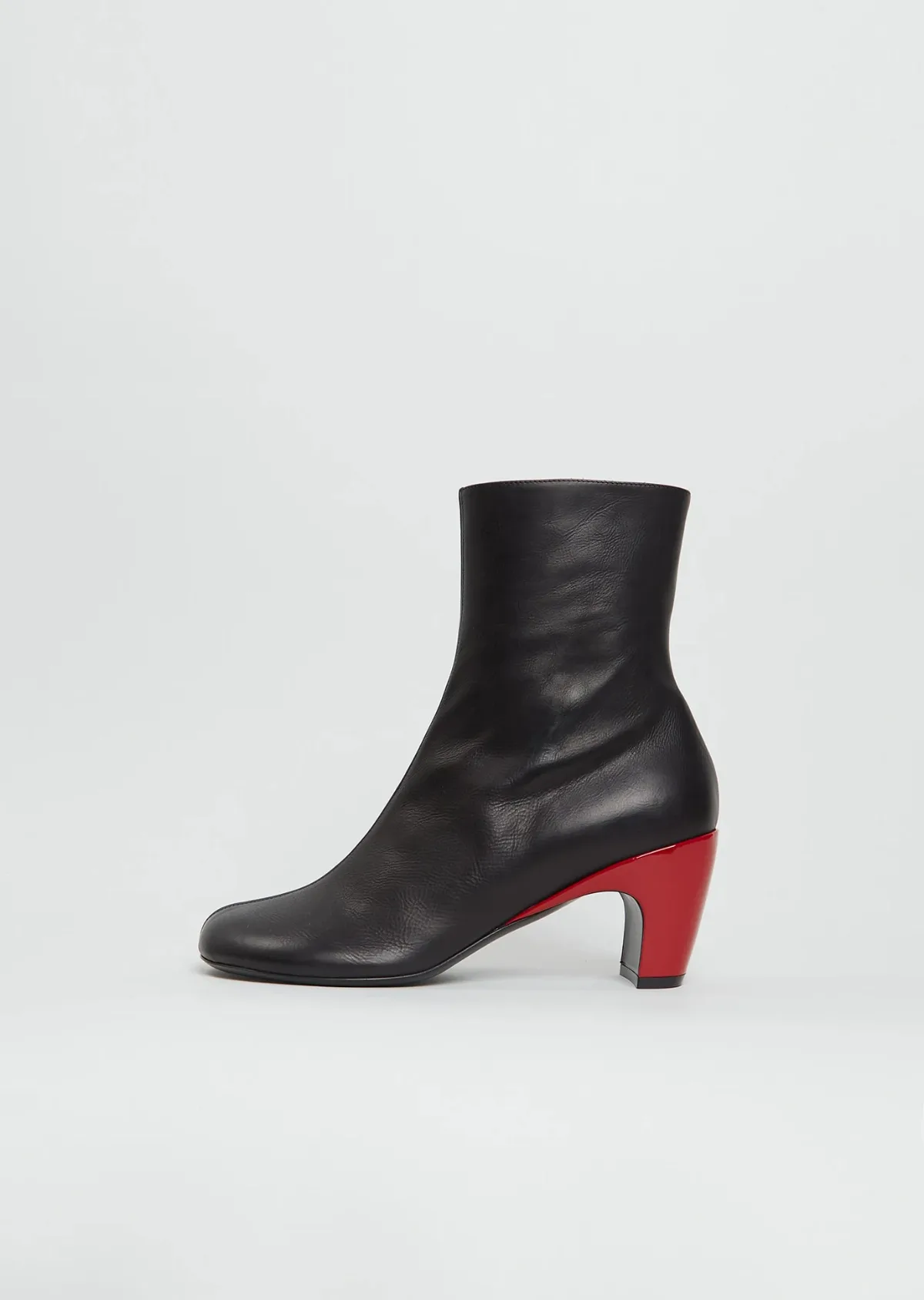 Heeled Leather Boot by Dries Van Noten