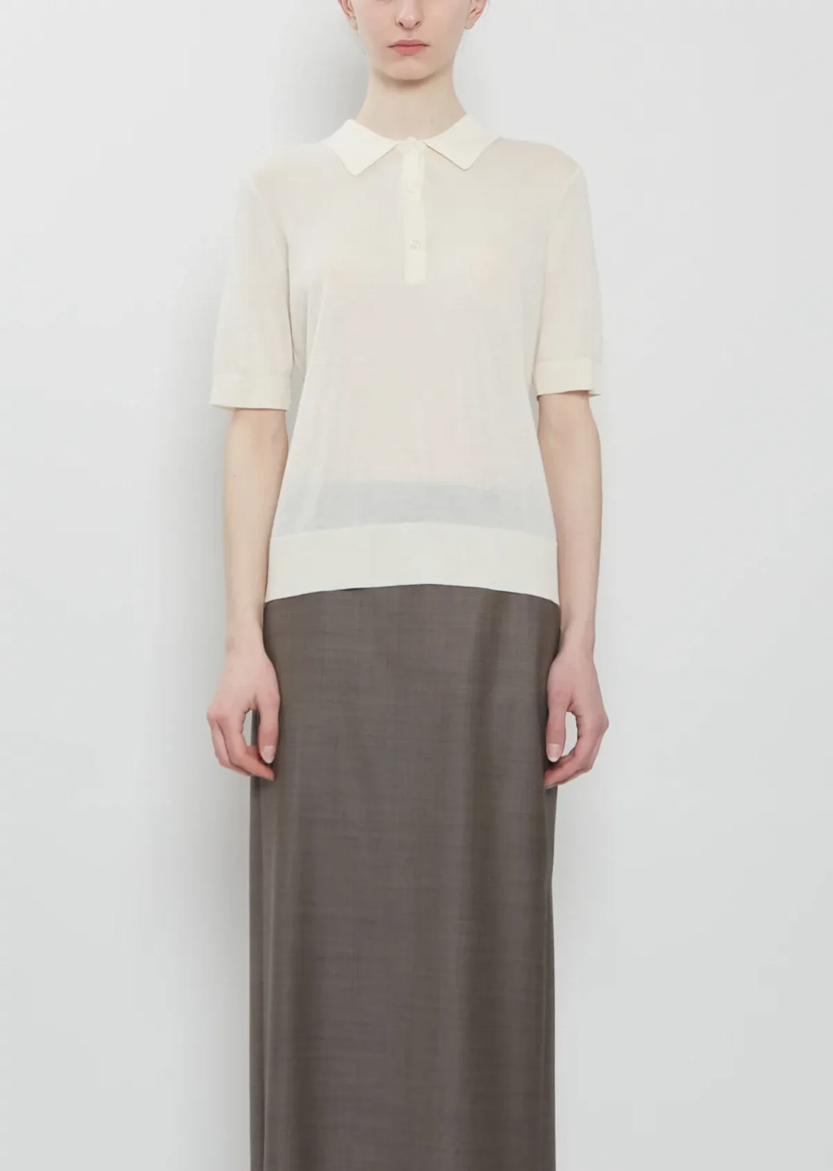 Migo Fine Cashmere Polo by Loulou De Saison