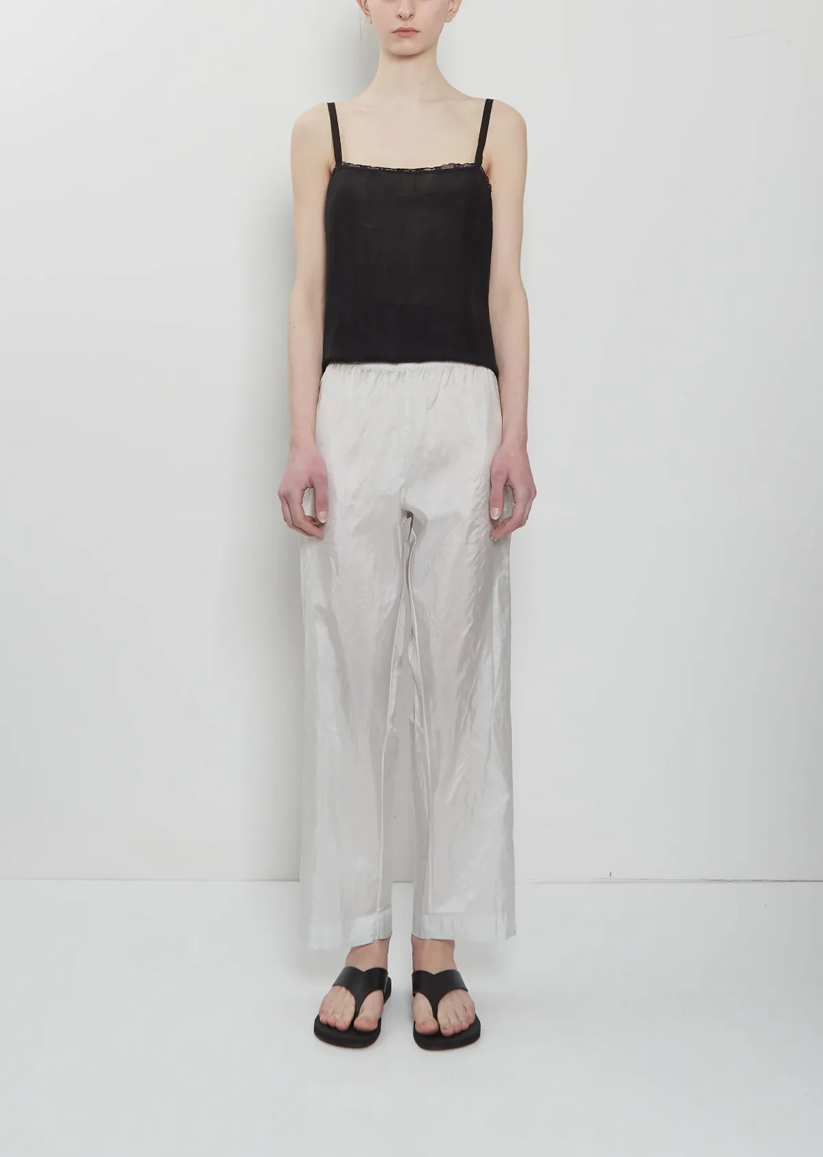 Silk Habutai Pajama Pants by Dosa
