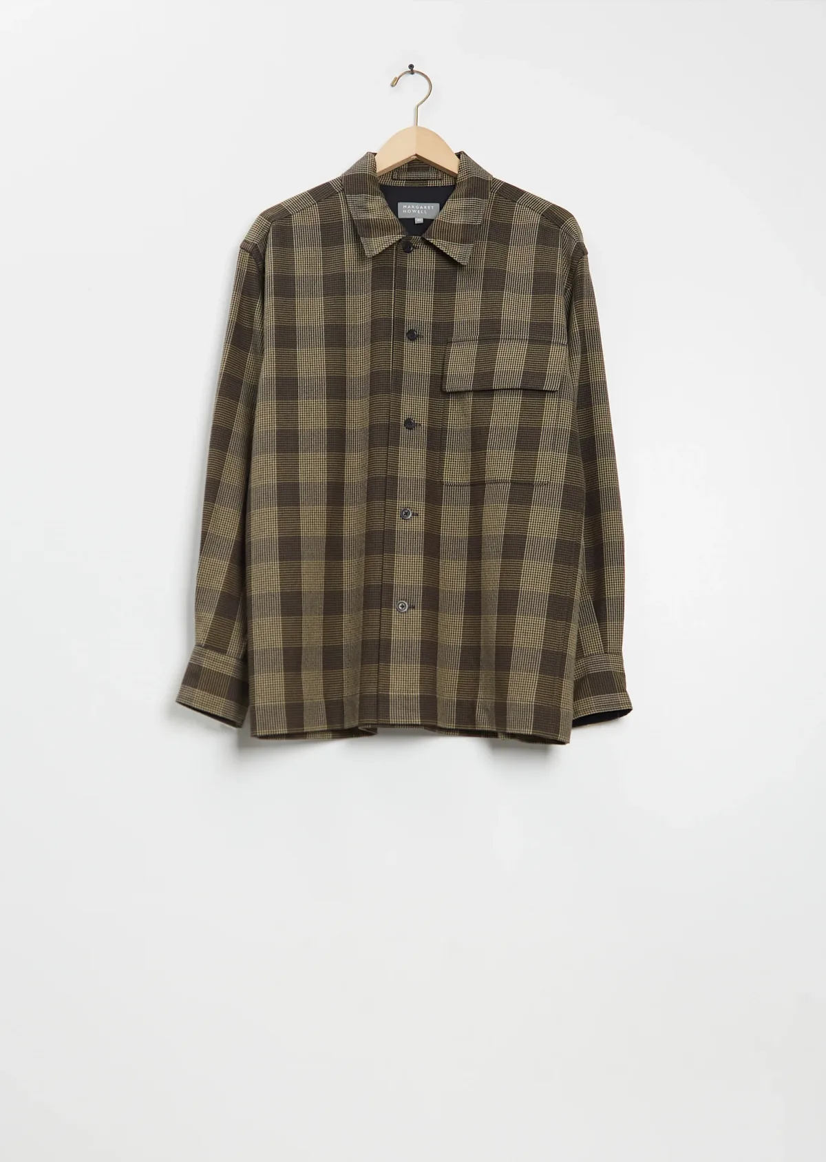 Wool Cotton Overshirt by Margaret Howell Men
