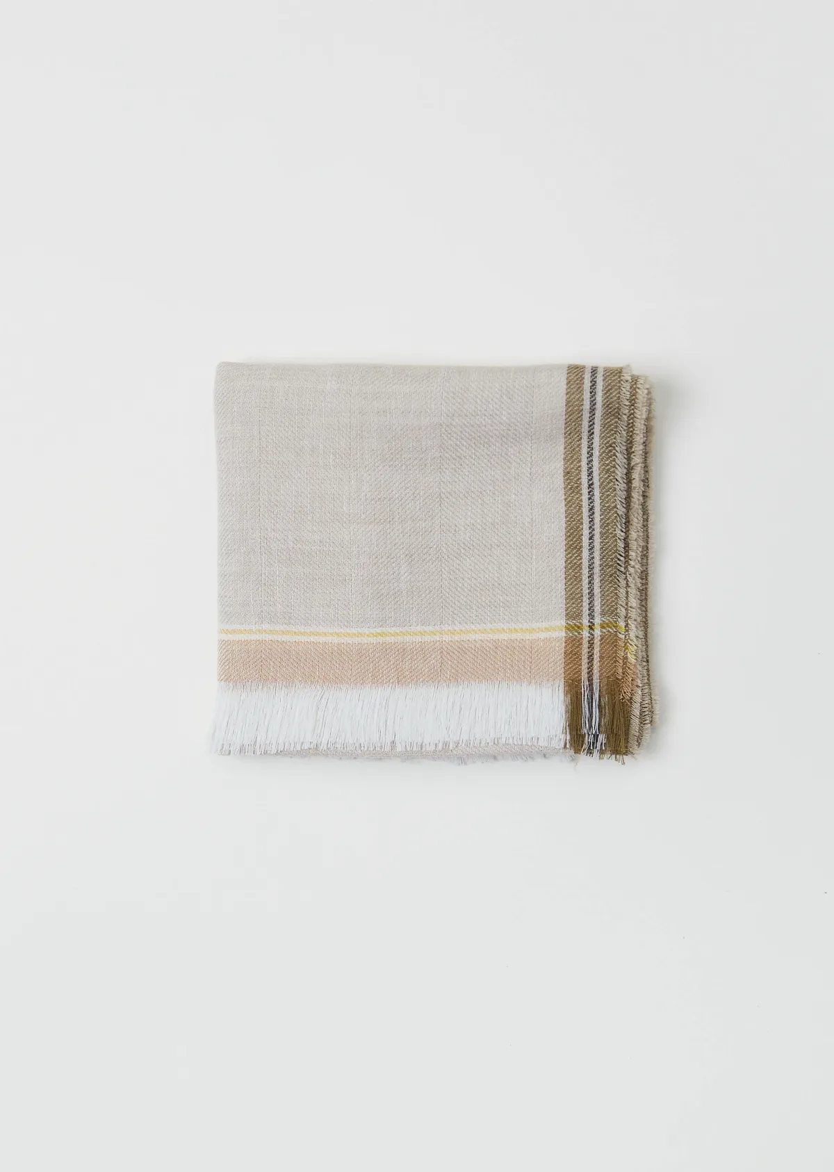 Begg x Co Fiji Archer Cotton Linen Scarf by X