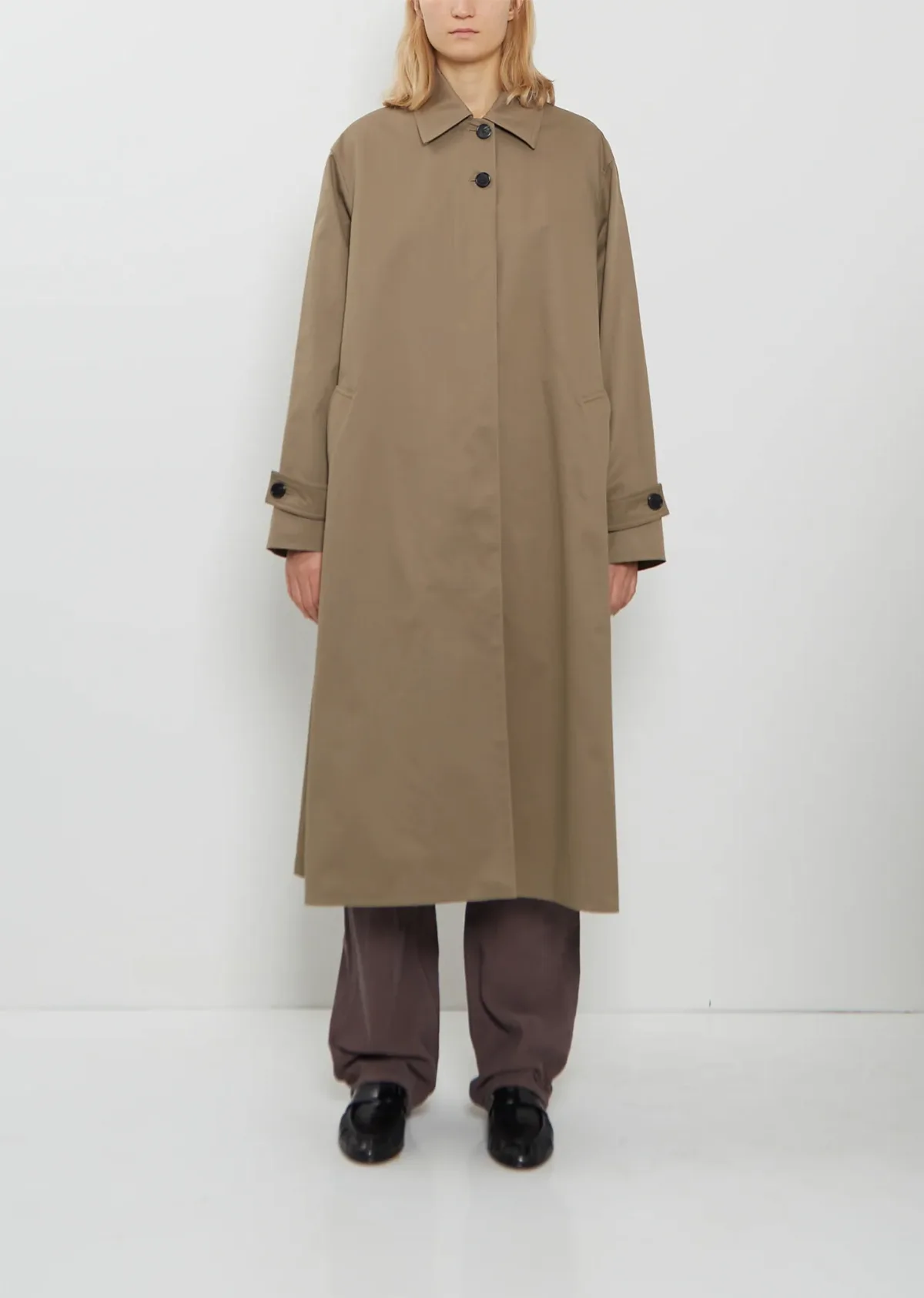 Lolana Cotton Coat by The Row