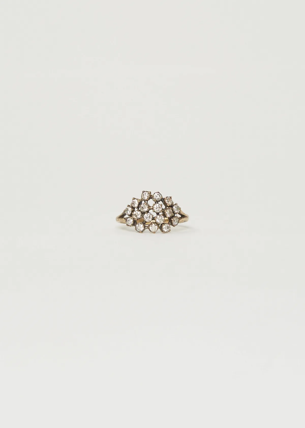 VSL Tsubu Ring Cluster 18k YG by Noguchi Bijoux