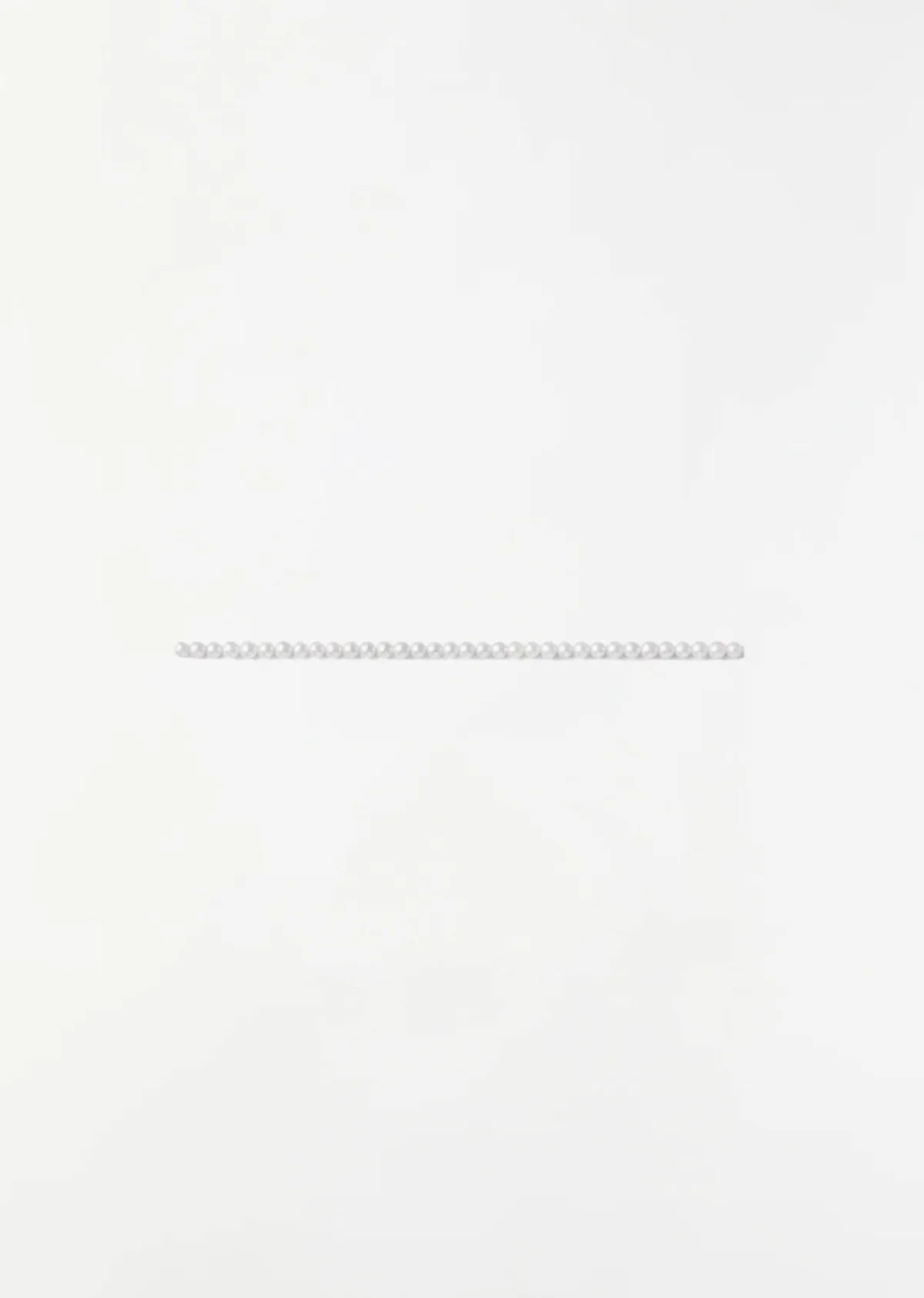 Mini Akoya Pearl Node Strand 120mm by Shihara