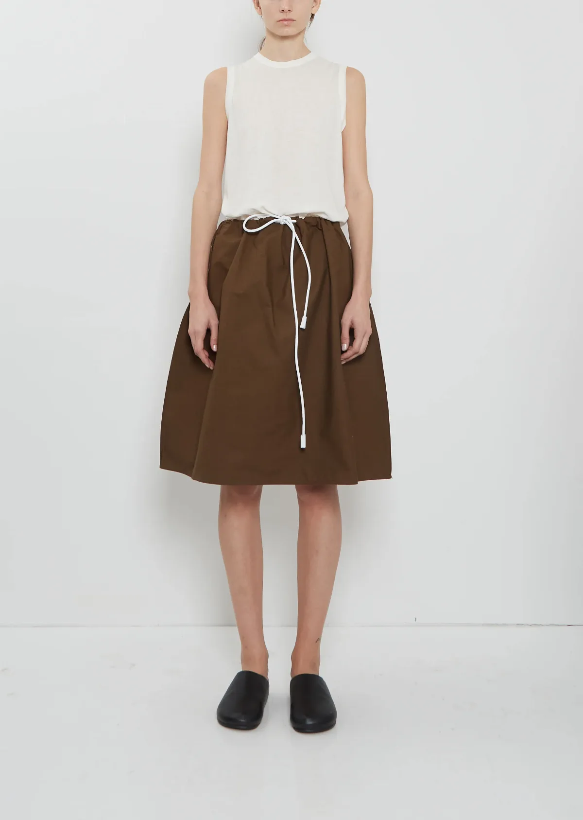 Tribal Dense Cotton Skirt by Ter Et Bantine