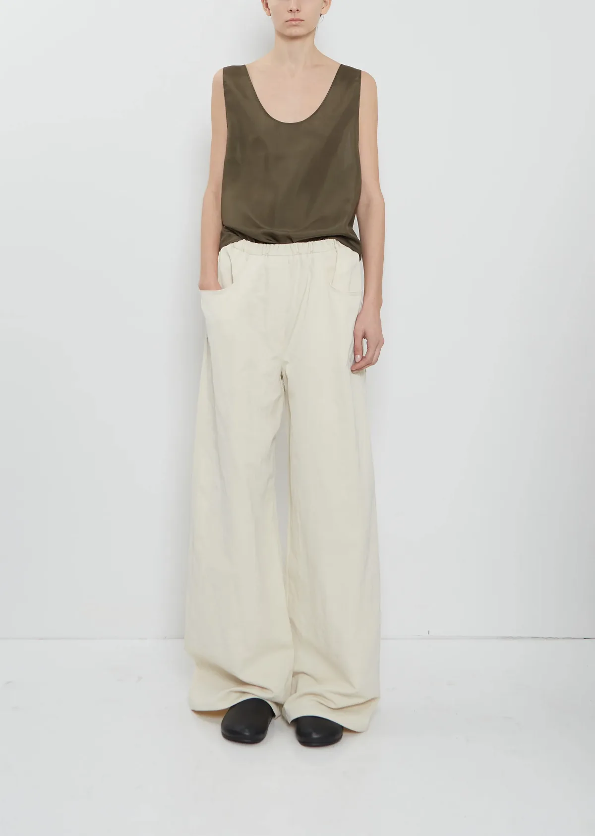 Over Linen Blend Pants by Ter Et Bantine