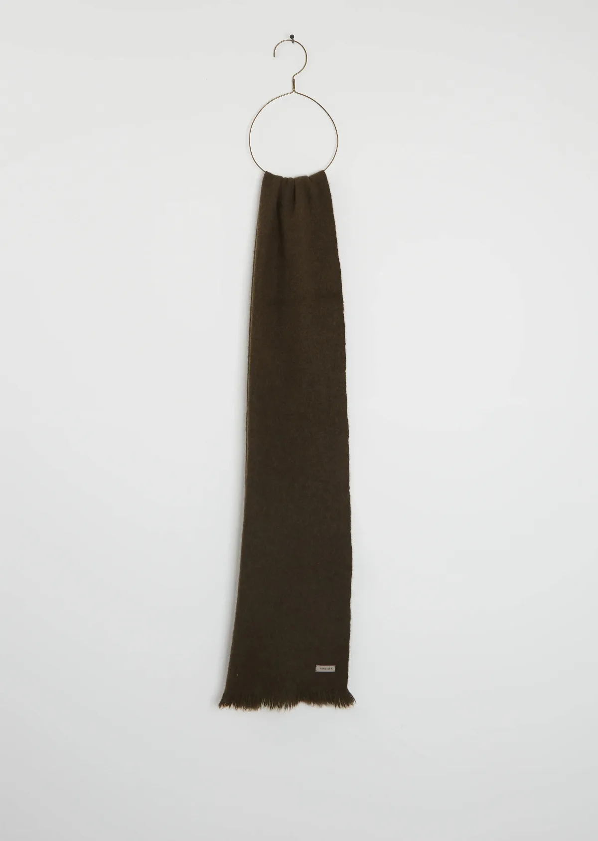 Nomad Net Boiled Skinny Scarf by Norlha