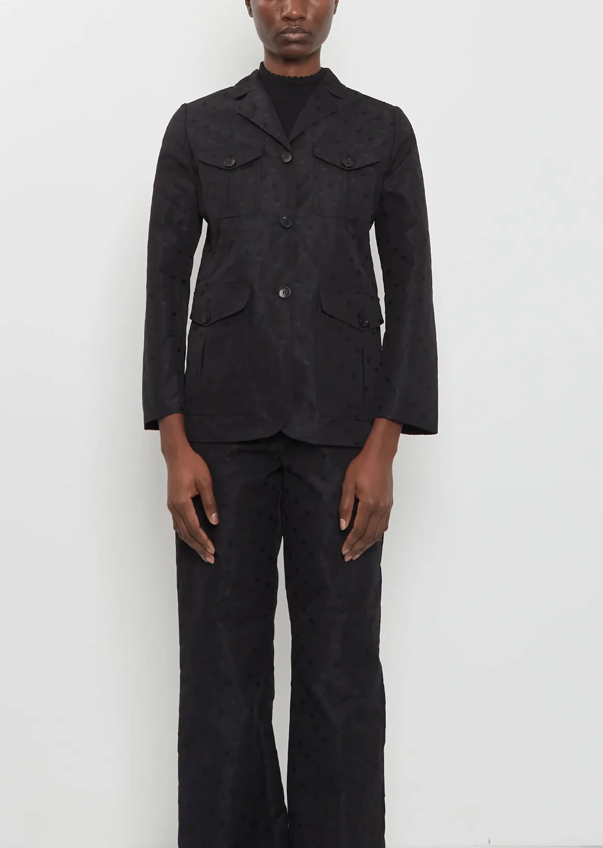 Karina Floral Jacquard Blazer by Cecilie Bahnsen