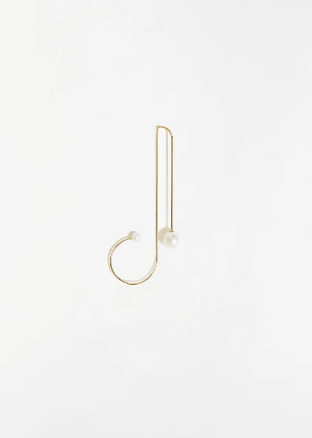 Mobile Chandelier Earring 11 18k Yellow Gold / Akoya Pearl by Shihara