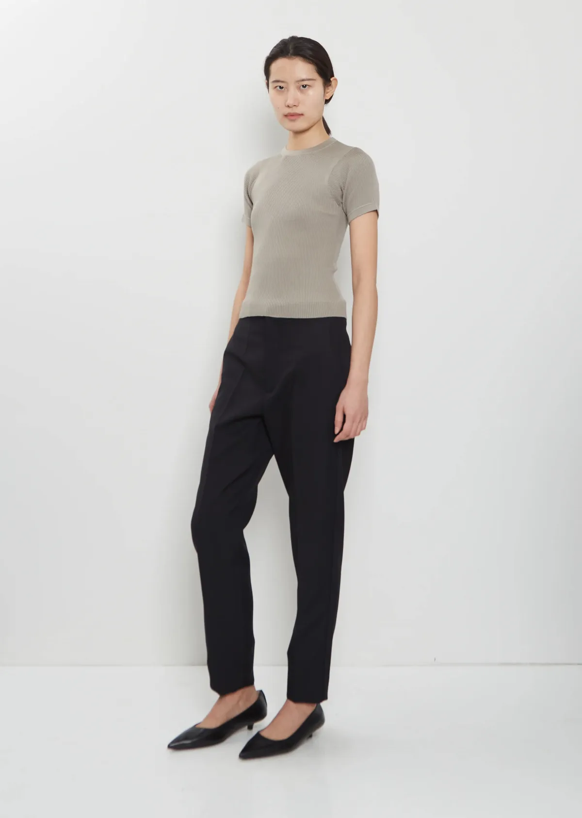 Short Sleeve Silk T-Shirt by Rier