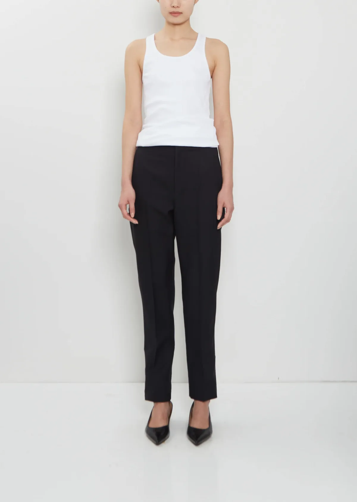 Origami Wool Blend Rubelia Pants by Setchu