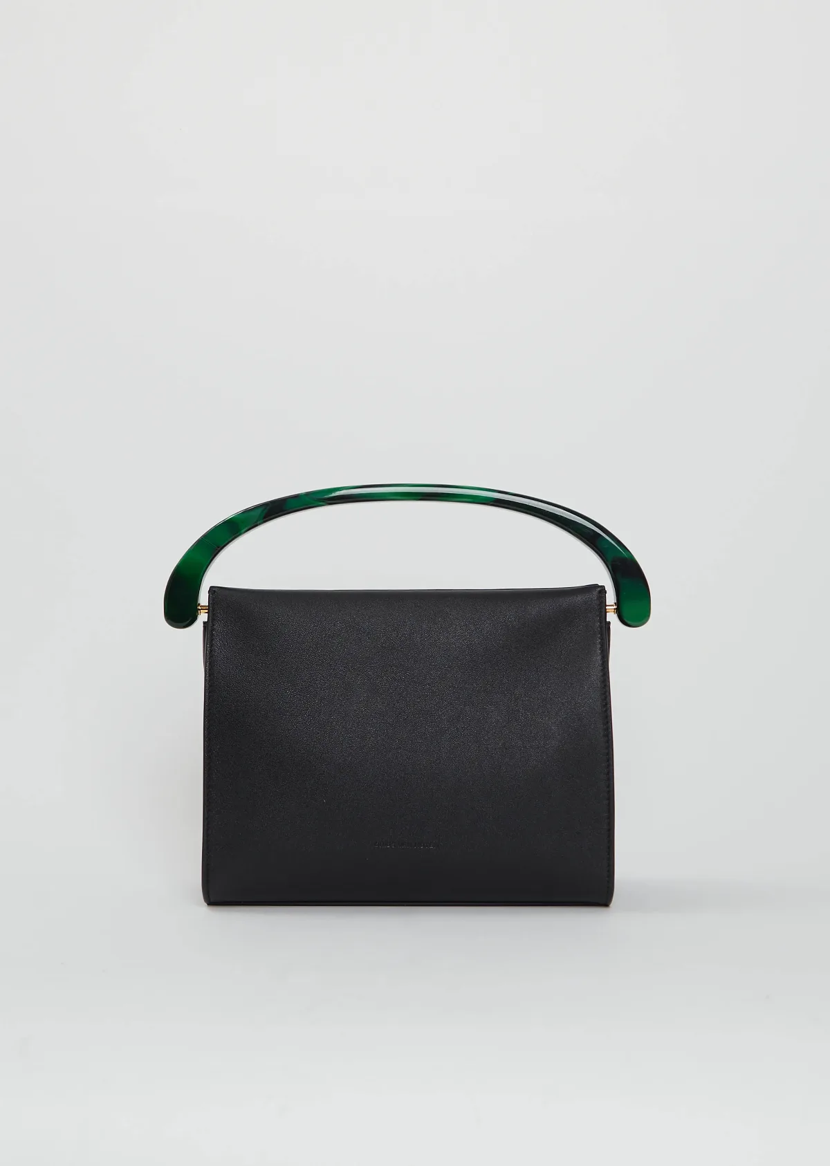 Leather Crisp Clutch by Dries Van Noten