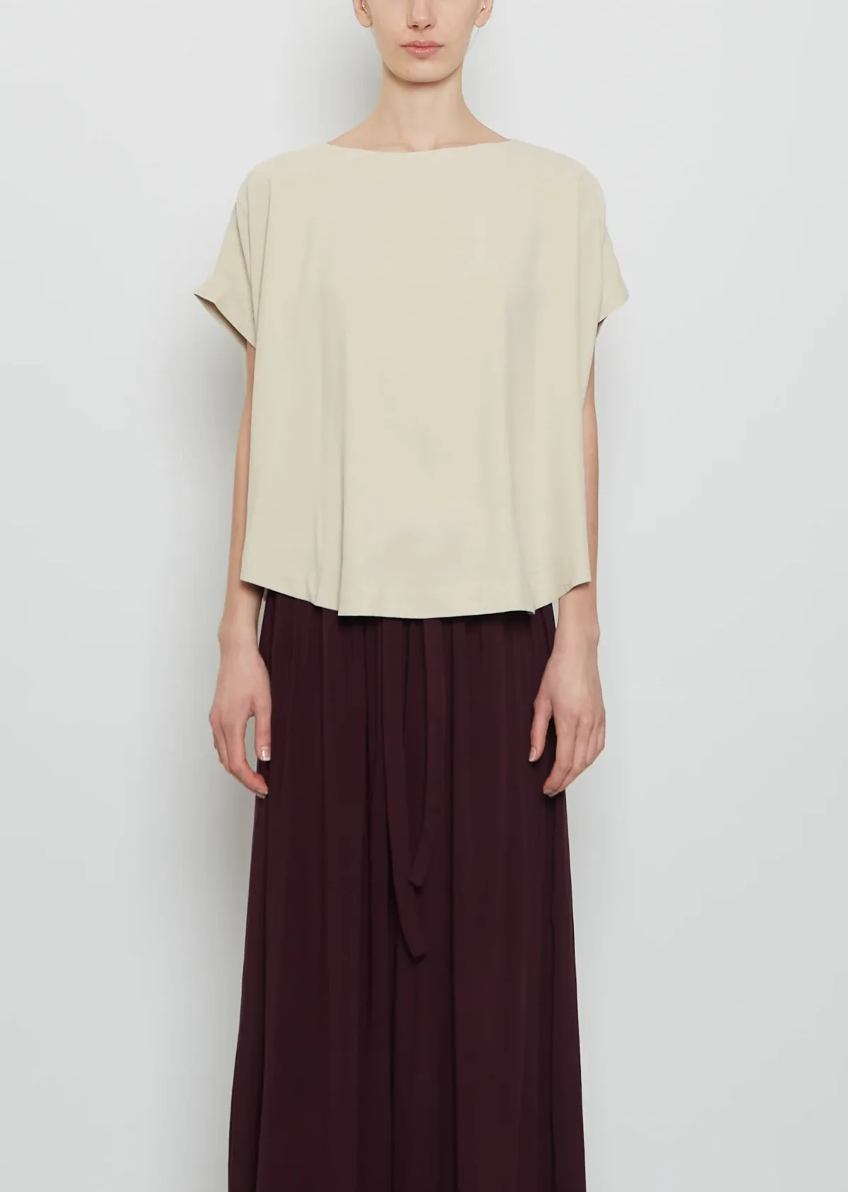 Francesca Silk Top by Casey Casey