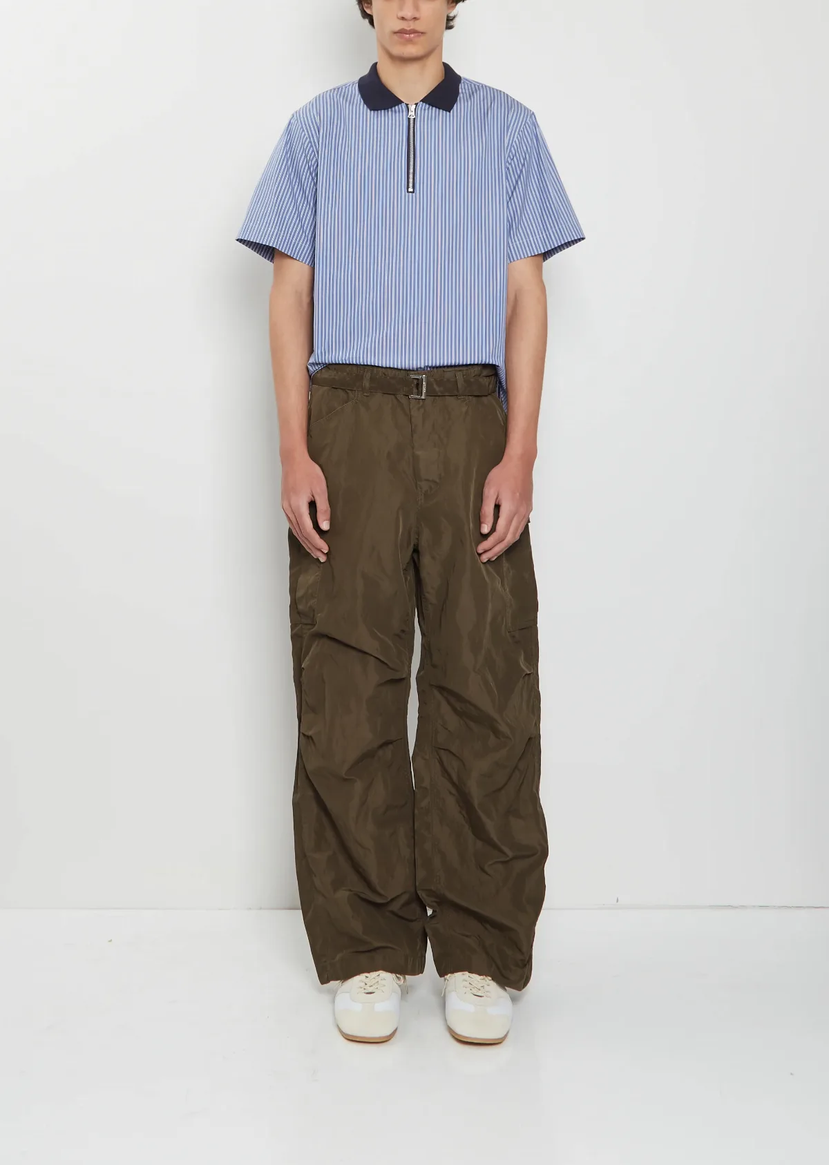 Treated Nylon Twill Pants by Sacai