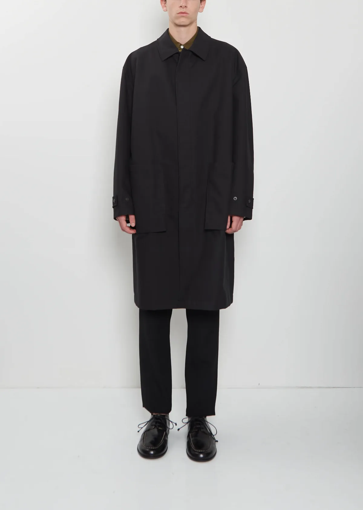 Comme Des Garçons Homme Cotton Trench Coat by Comme des Garçons