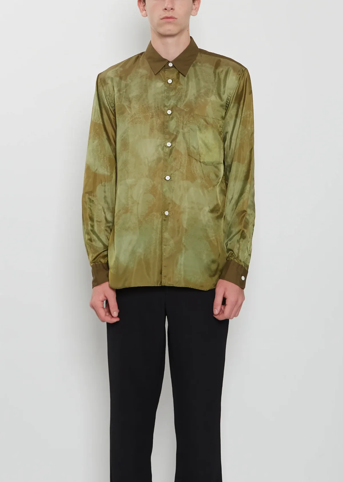 Comme Des Garçons Homme Plus Cotton Taffeta Shirt by Comme des Garçons
