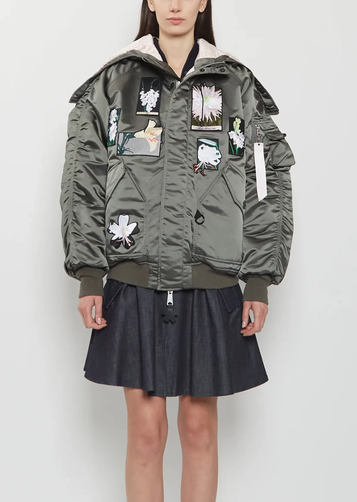 Cecilie Bahnsen x Alpha Industries N-2B Patch Jacket by Cecilie Bahnsen