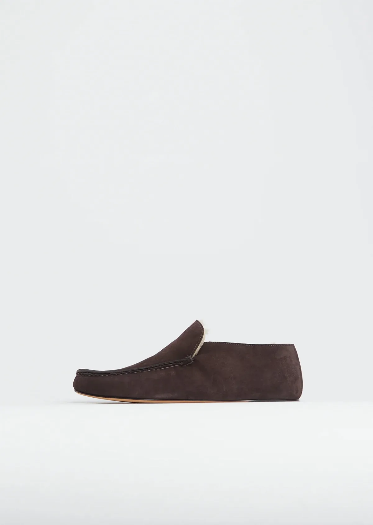 Leo Suede Loafer by The Row