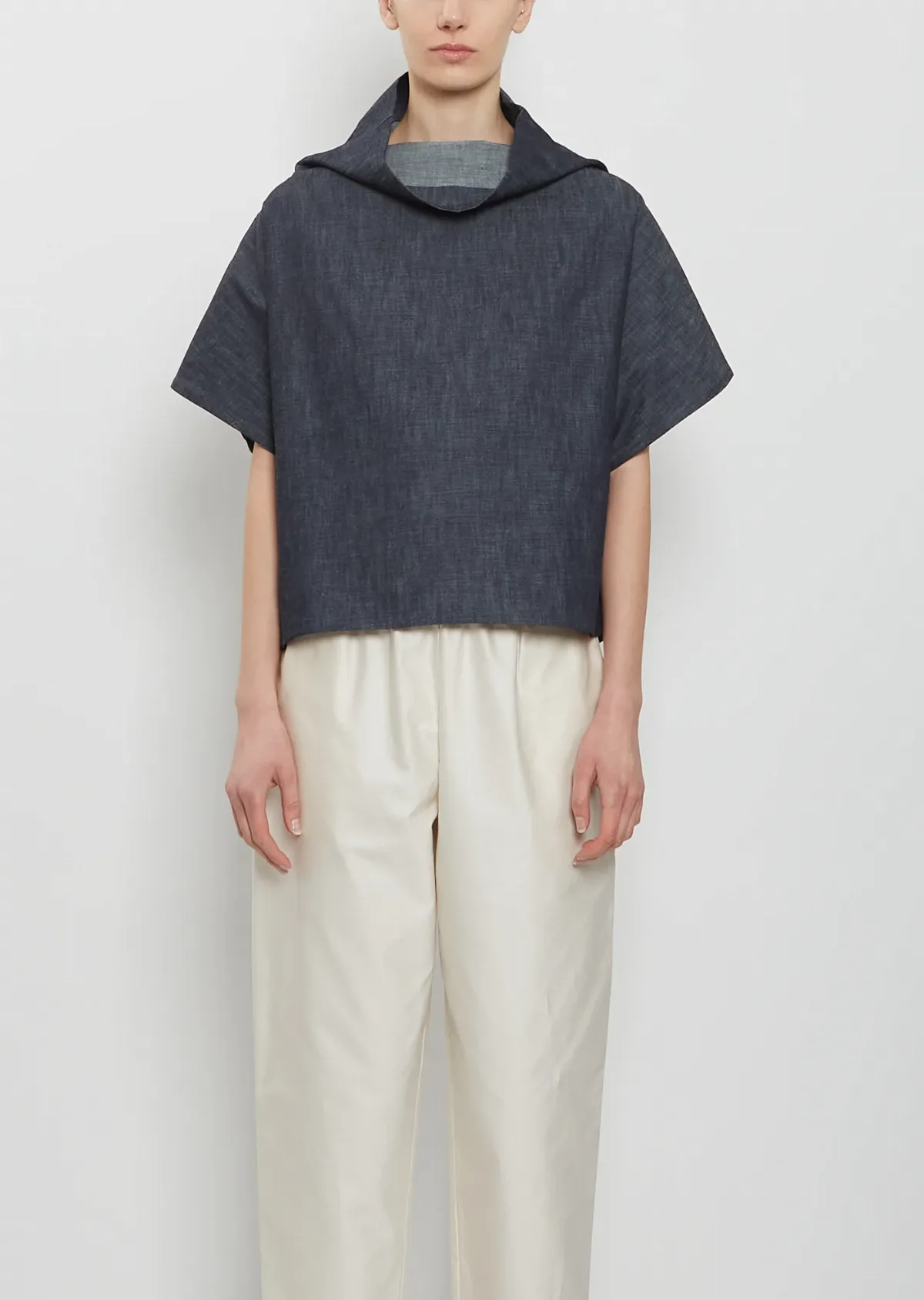 Duan Denim Tunic Top by Duan