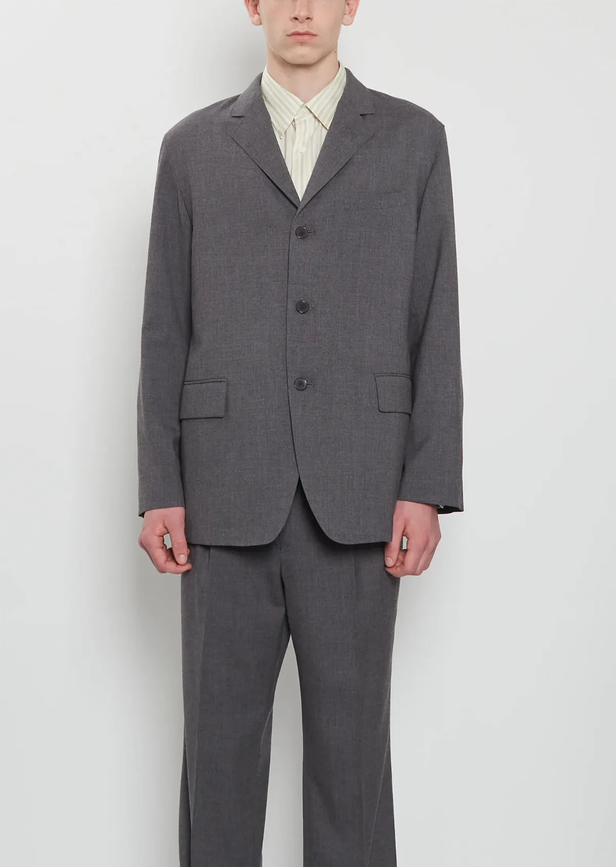 Super Twist Cashmere Pora Jacket by Auralee Men