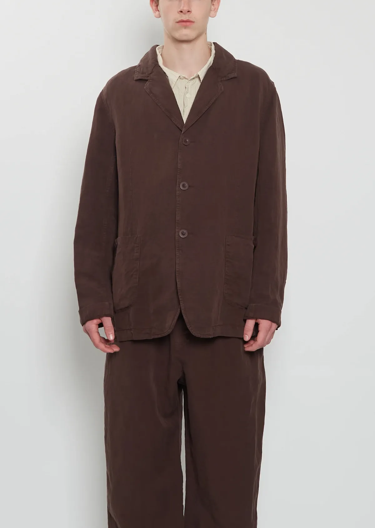 U Courte Linen Jacket
