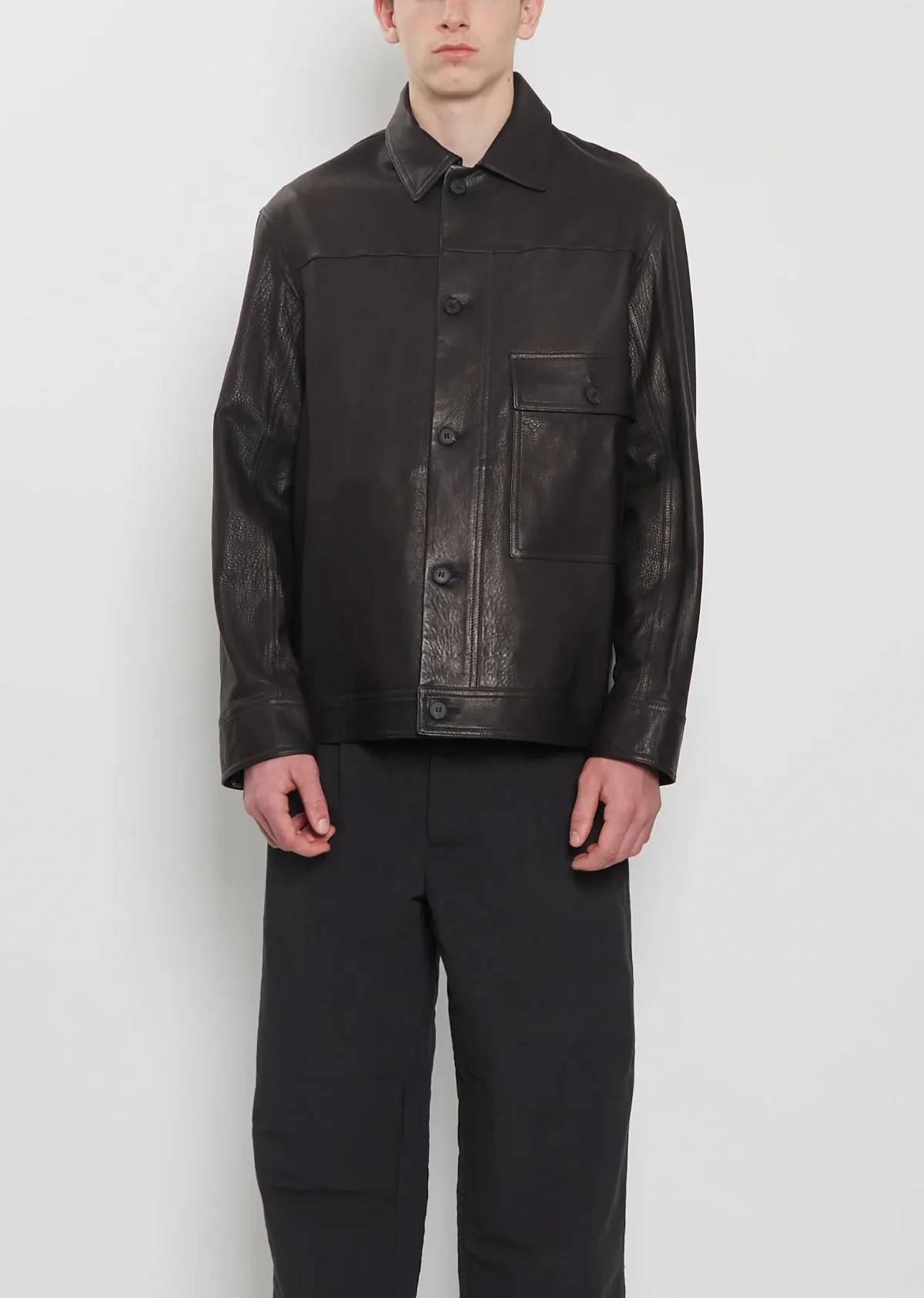 Peter Leather Jacket by Bergfabel Men