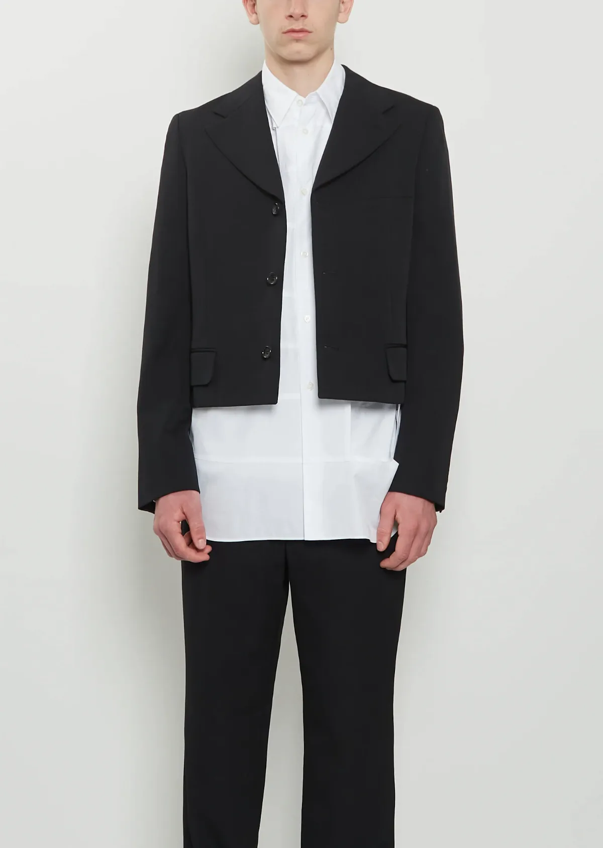 Homme Plus Wool Short Blazer