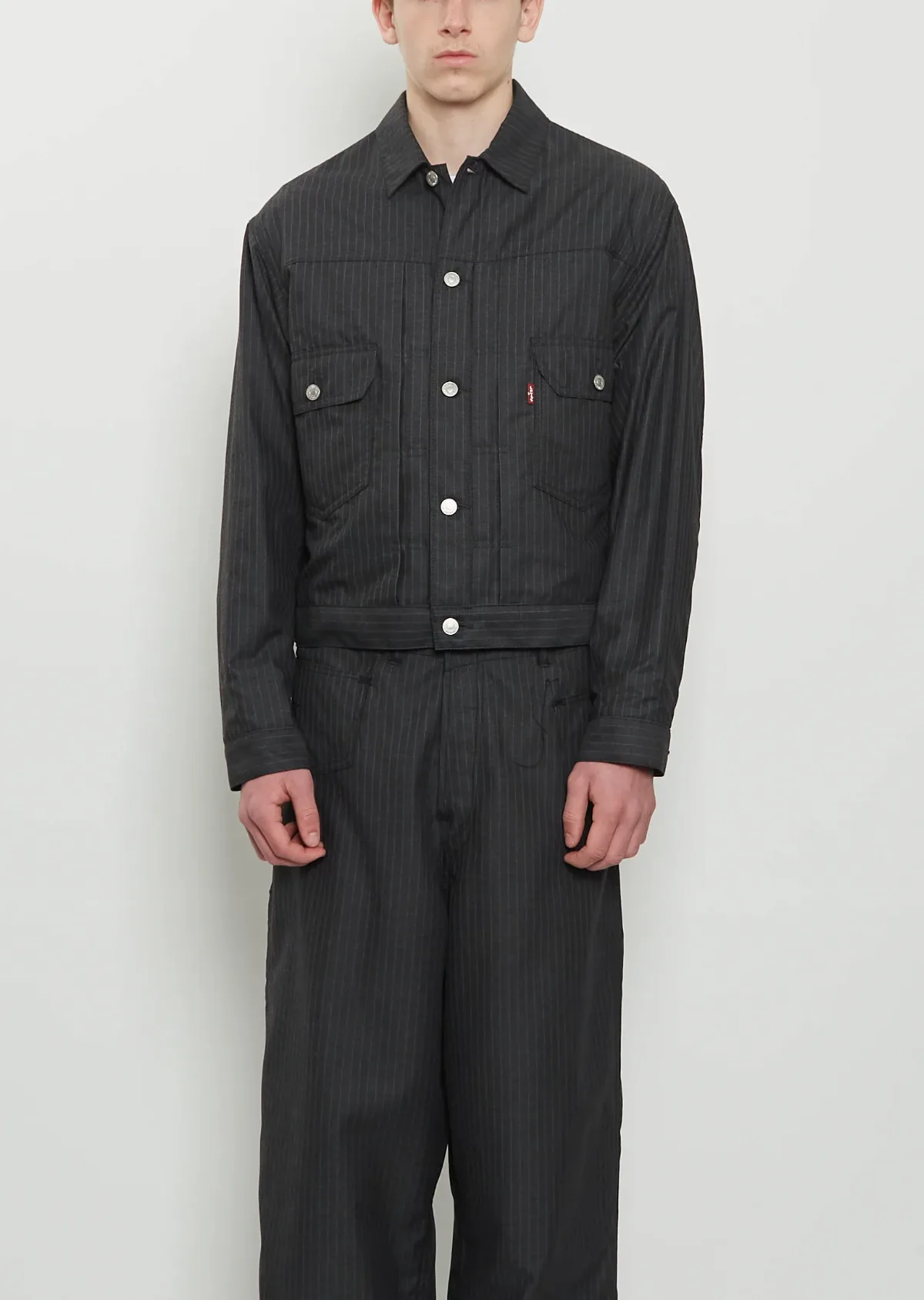 Junya Watanabe Man x Levis Pinstripe Blouson by Junya Watanabe Man