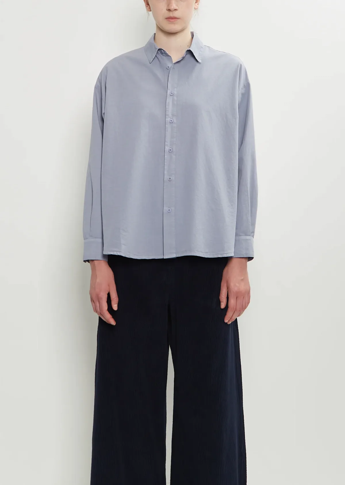 Eolia Cotton Poplin Shirt by Laboart