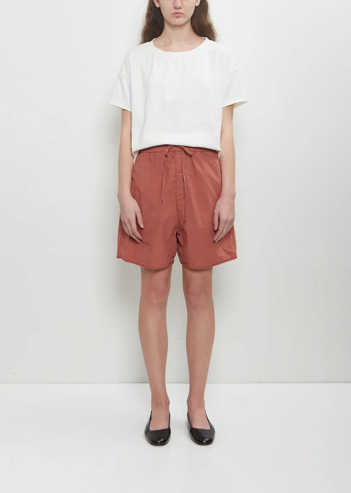 Tissue Cotton Shorts by Album Di Famiglia