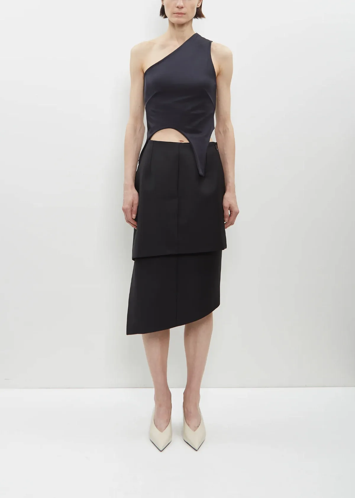 Spiral Tailoring Skirt by Marie Adam Leenaerdt